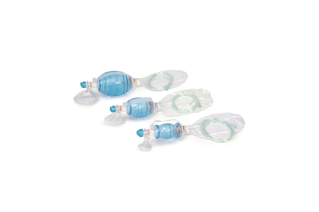 Single Patient Use BVM with Medication and Monitoring Port